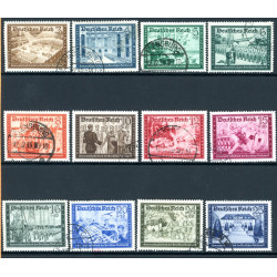 Rige. 1939. Postvæsnets velgørenhedsmærke. AFA nr. 697-708 **   stemplet (o)