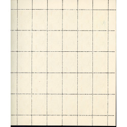 Danmark julemærke 1922 i helark ufoldet, foldet **/*