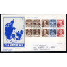 1982. FDC med hæftesammentryk HS5  (Dobbelt)