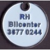 Vognpolet/coincart "RH Bilcenter" 10kr./1€ str.