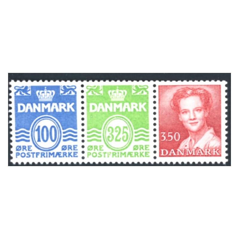 Hæftesammentryk. AFA nr. HS 14 **, postfrisk, stemplet FDC