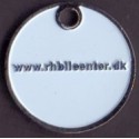 Vognpolet/coincart "RH Bilcenter" 10kr./1€ str.