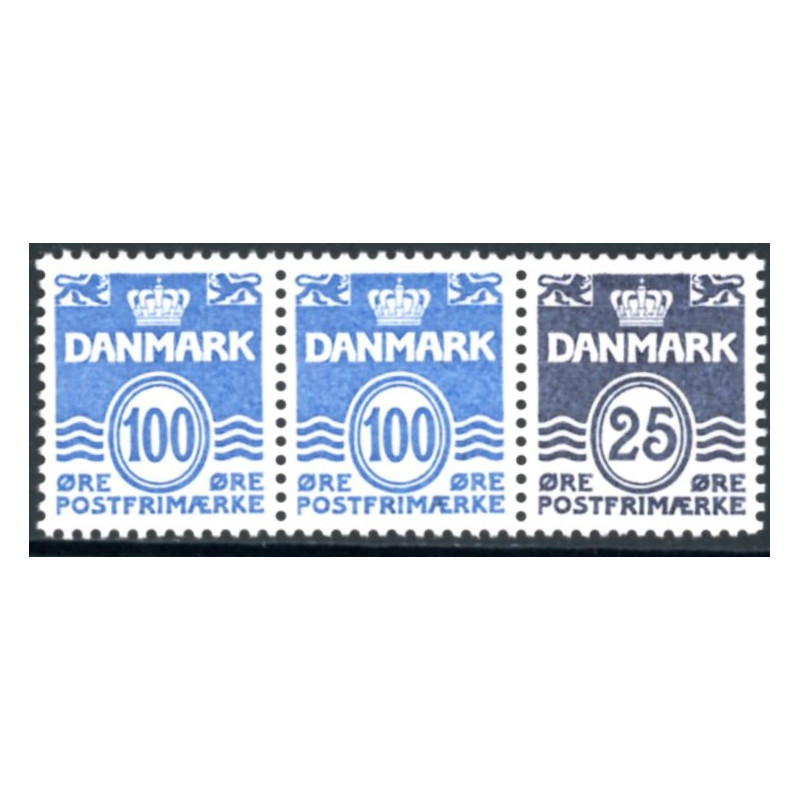 Hæftesammentryk. AFA nr. HS 15 **, postfrisk, stemplet FDC