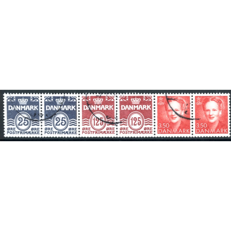 Hæftesammentryk. AFA nr. HS 16 **, postfrisk, stemplet FDC
