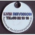 Vognpolet/coincart "LVM Revision" 10kr./1€ str.