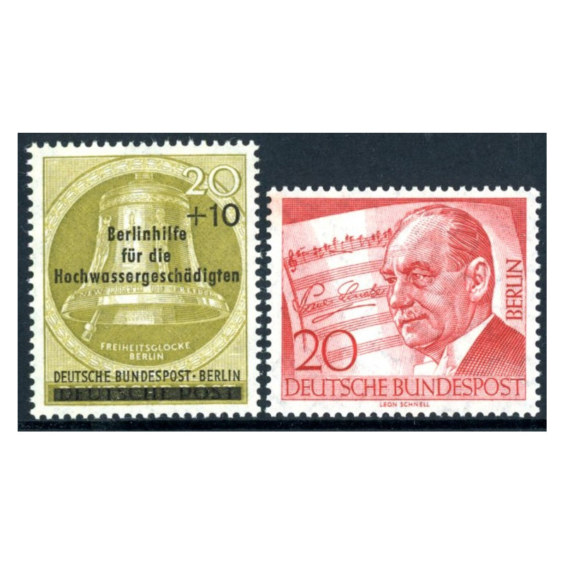Berlin. 1956. Velgørenhed og Lincke. AFA nr. 154-55 **         (o)