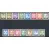 Berlin. 1961. Berømte tyskere. AFA nr. 198-212 **     (o)