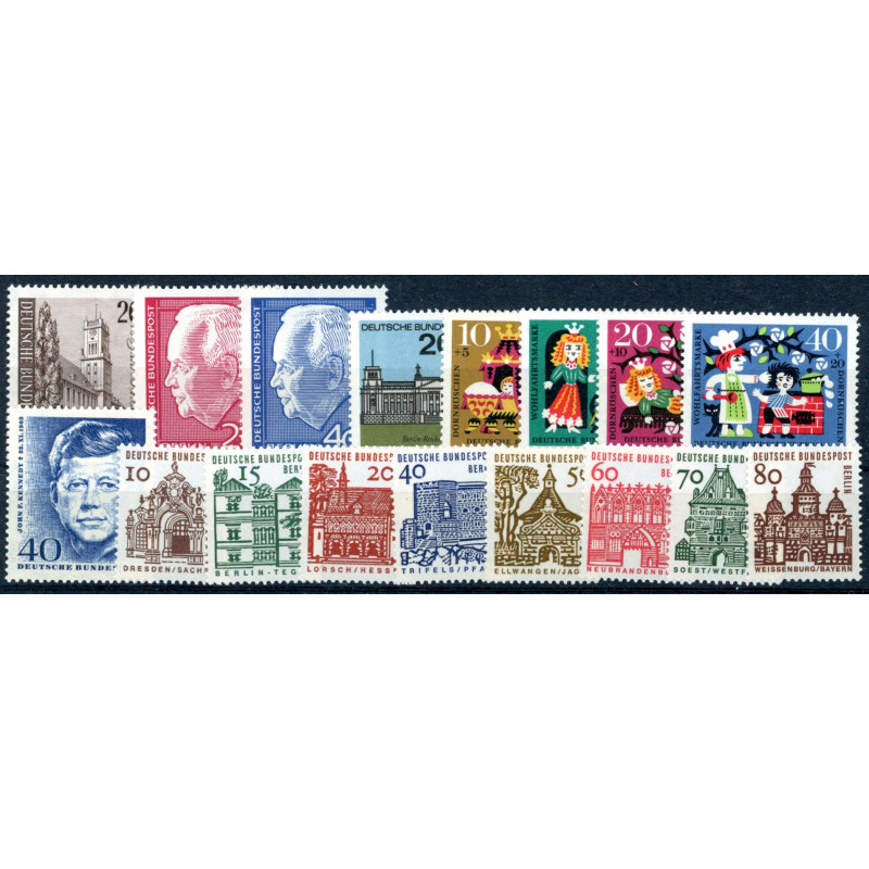 Berlin. 1964. Komplet årgang. AFA nr. 231-47 **    (o)