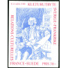 Sverige. 1994. Svensk-Fransk kultur. AFA nr. 1741-46 postfrisk sammentryk Stemplet hæfte FDC parstykkke SWEDEN **/o