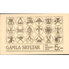 Sverige. 1985. Gamle håndværksskilte. AFA nr. 1326-30 postfrisk hæfte Stemplet hæfte FDC parstykkke SWEDEN **/o
