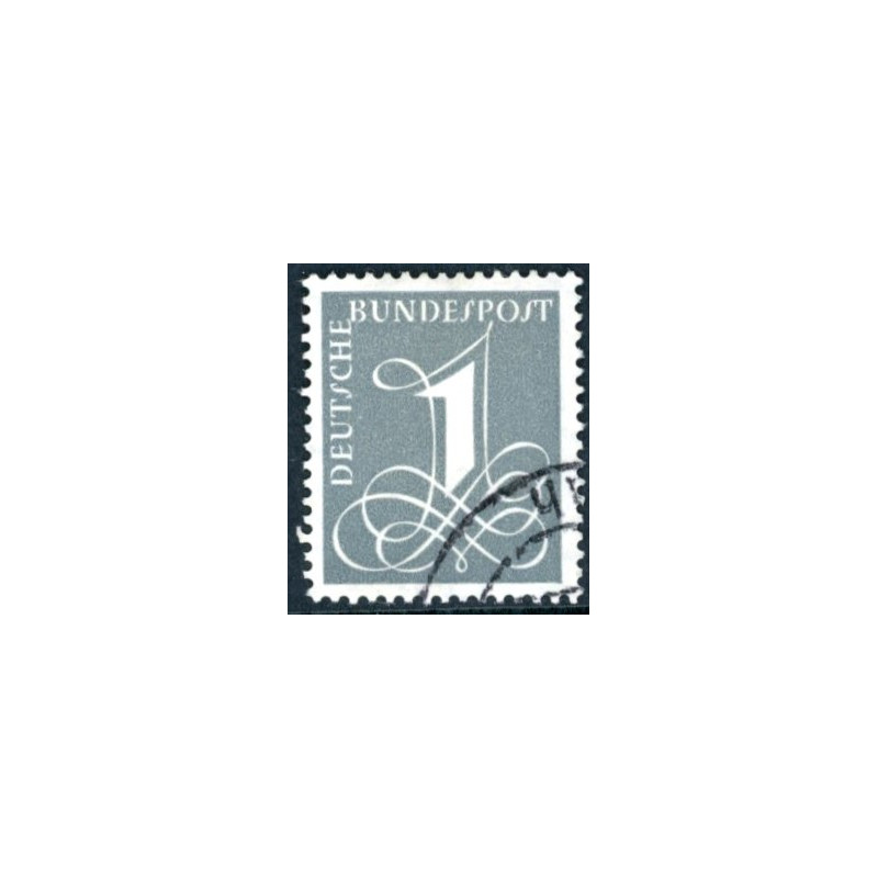 Vesttyskland. 1958. Taltegning vm. XII. AFA nr. 1253  **     , st.