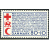 1966. Røde Kors. AFA nr. 442F ** (o)   FDC