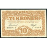 Danmark. 10 kr. Sieg 105 DOP 124 Pick 31 1943 T (01)