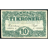 Danmark. 10 kr. Sieg 121 DOP 130 Pick 37A-C 1945 D (1+)