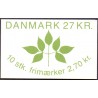 Danmark frimærkehæfte 1984 Plant et træ AFA S33