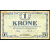 Danmark. 1 kr. Sieg 117 DOP 112 Pick 12 1921 2H (1)