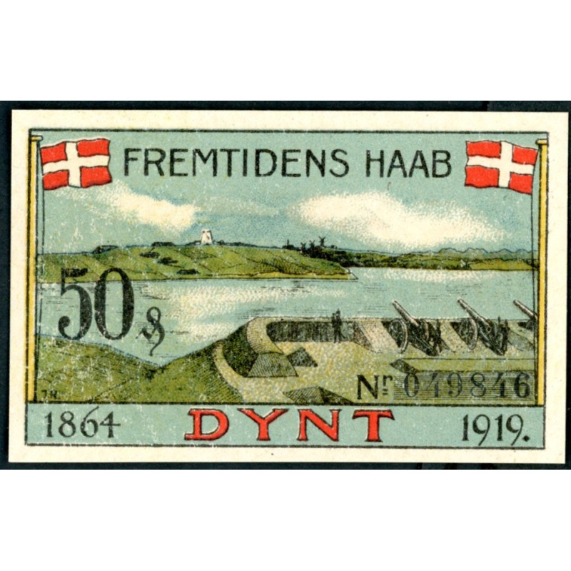 Dynt kommune. 50 Pf. 1919 (0)