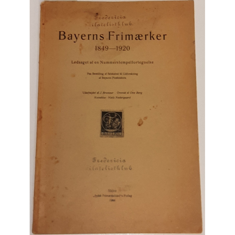 Bayerns Frimærker 1849-1920, Jysk frimærkeblad 1944, nr 53 ud af 200 udgivne eks.
