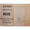 KZ Post. af Jeppe Andersen. Takkens billighæfte nr. 4. 1976