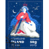 Island. 2019. 75-året for grundlæggelsen af island. AFA nr. 1552 **         (o)  stemplet FDC
