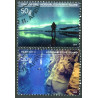 Island. 2019. Turistfrimærker. AFA nr. 1561-62 **        (o)  stemplet FDC