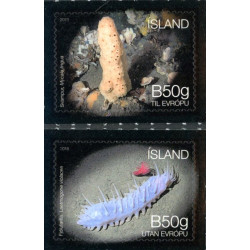 Island. 2018. Havbundens Økosystem. AFA nr. 1540-41 **                (o)  stemplet FDC