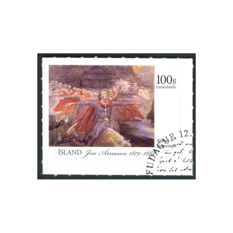 Island. 2019. 200-året Jon Arnason. AFA nr. 1566 **        (o)  stemplet FDC