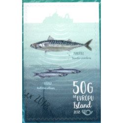Island. 2018. Norden Fisk. AFA nr. 1544 **              (o)  stemplet FDC