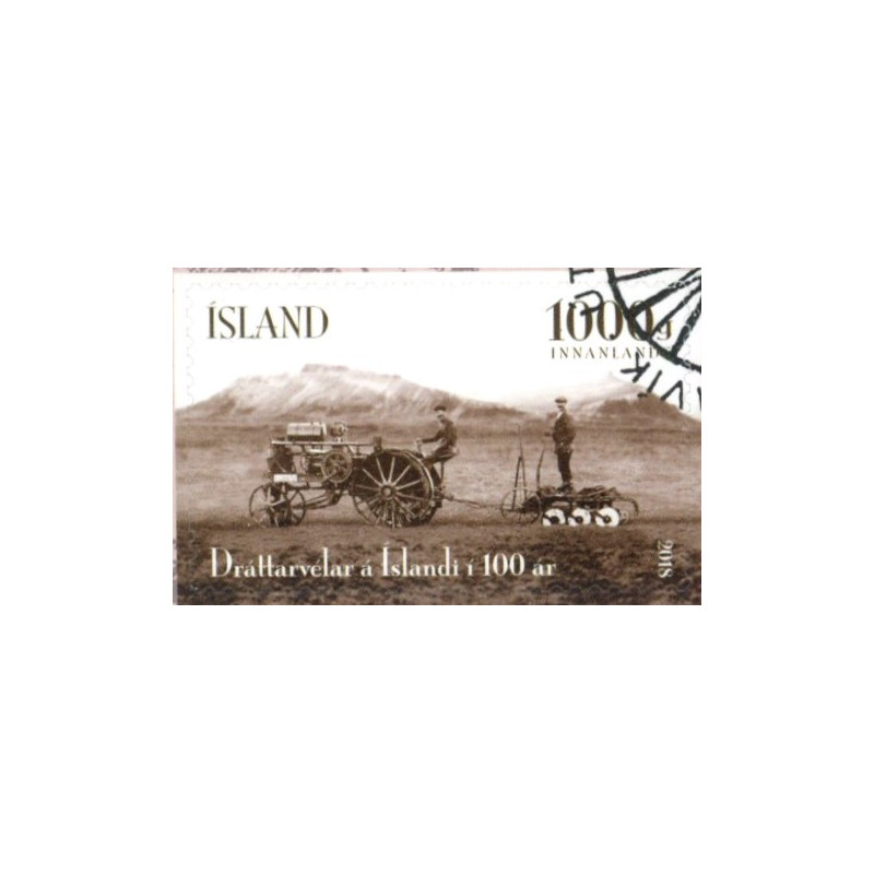 Island. 2018. Akrenes traktoren. AFA nr. 1543 **              (o)  stemplet FDC