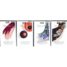 Island. 2017. Moderne design, Tekstil. AFA nr. 1495-98 **             (o)  stemplet FDC