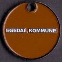 Vognpolet/coincart "Udlejre Kirke " 20kr./2€ str.