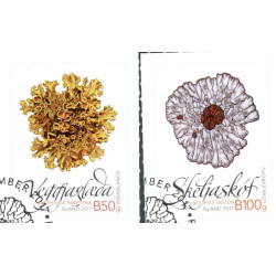 Island. 2017. Vild Flora. AFA nr. 1512-13 **                            (o)  stemplet FDC