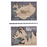 Island. 2020. Europa. Postruter. AFA nr. 1588-89 **               (o)  stemplet FDC
