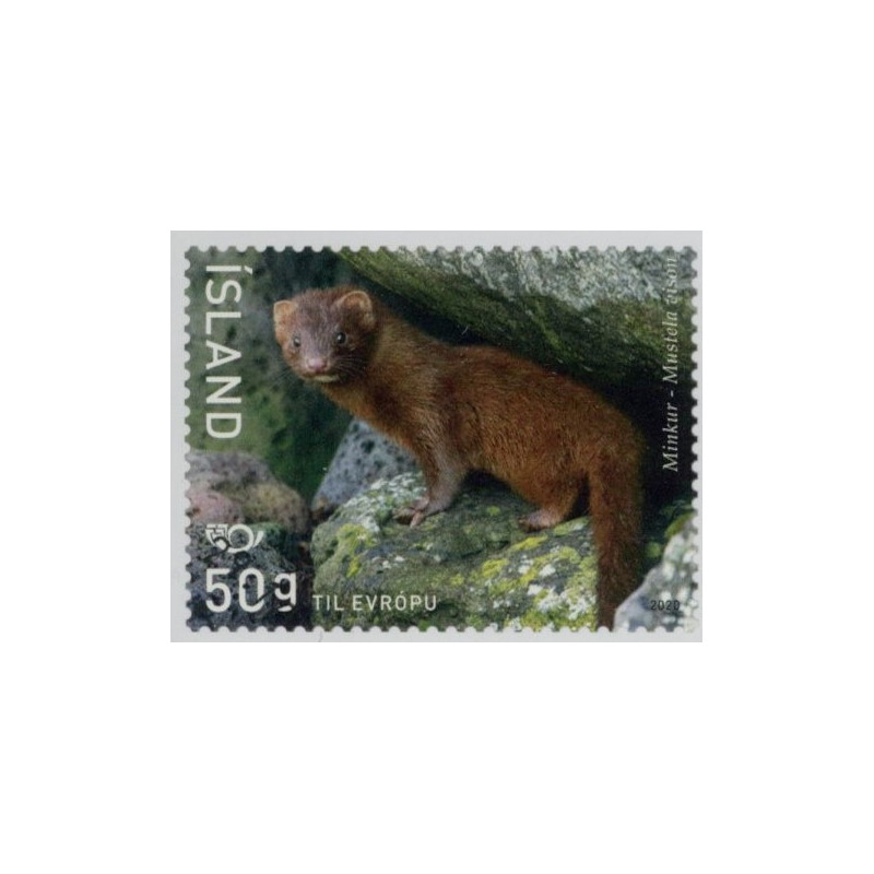 Island. 2020. Norden. Pattedyr. AFA nr. 1592 **             (o)  stemplet FDC