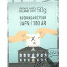 Island. 2020. 100-året for stemmeret. AFA nr. 1583 **                (o)  stemplet FDC