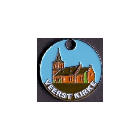 Vognpolet/coincart "Veest Kirke " 20kr./2€ str.