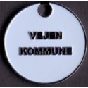 Vognpolet/coincart "Veest Kirke " 20kr./2€ str.