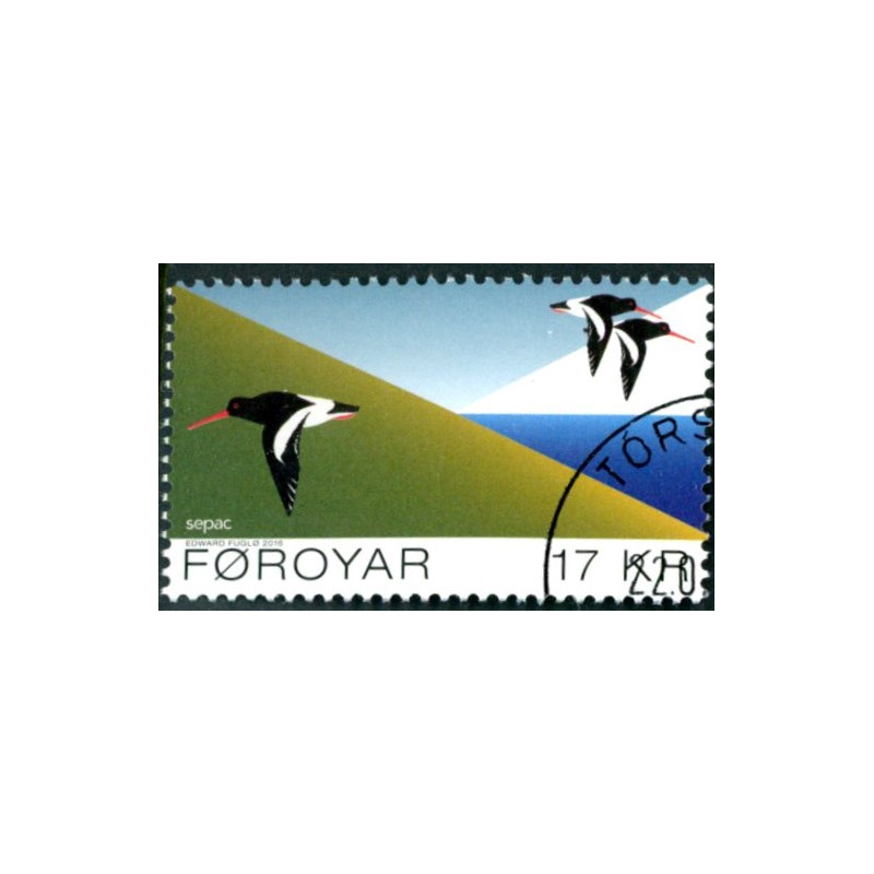Færøerne 2016. SEPAC, Årstider, AFA nr 850, Postfrisk stemplet FDC