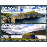 Færøerne 2016. Leittisvatn/Sørvágsvatn, AFA nr 881-82, Postfrisk stemplet FDC