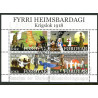 Færøerne. 2018. Første Verdenskrig slutter, miniark. AFA nr. 925 ** , Postfrisk stemplet FDC