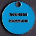 Vognpolet/coincart "Vester Åby Kirke " 20kr./2€ str.