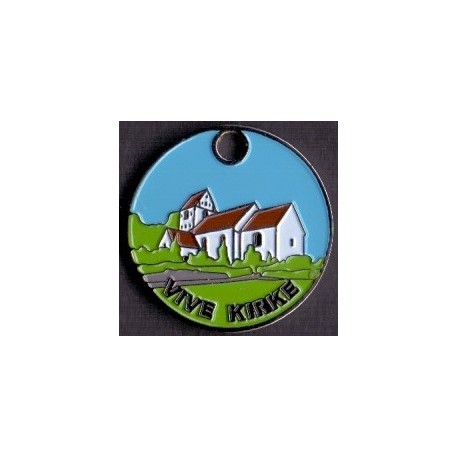 Vognpolet/coincart "Vive  Kirke " 20kr./2€ str.
