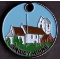 Vognpolet/coincart "Skibby Kirke " 20kr./2€ str.