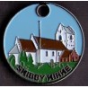 Vognpolet/coincart "Skibby Kirke " 20kr./2€ str.