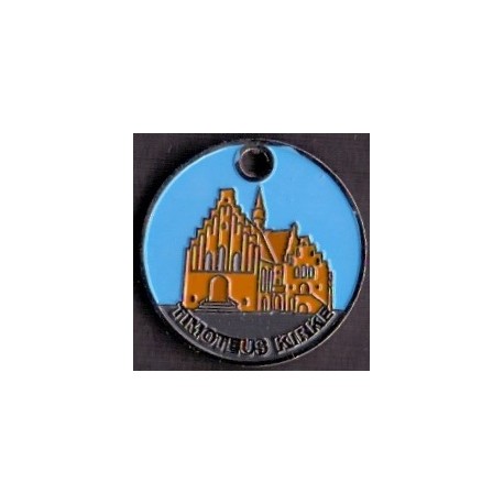 Vognpolet/coincart "Timoteus Kirke " 20kr./2€ str.