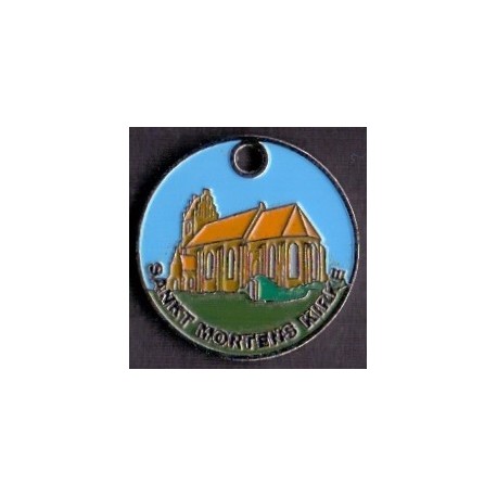 Vognpolet/coincart "Sankt Mortens Kirke " 20kr./2€ str.