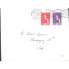 1939. 10-15+5 Øre. Dronning Alexandrine på uofficiel FDC 252-53