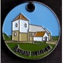 Vognpolet/coincart "Ådum Kirke " 20kr./2€ str.