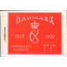 Danmark 2 kr. frimærkehæfte  AFA nr. 6 Chr. X