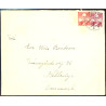 1951. Kong Chr. X  på brev til Danmark, stemplet IVIGTUT 6.3.1951